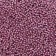 Miyuki rocailles Perlen 15/0 - Duracoat galvanized eggplant purple 15-4220